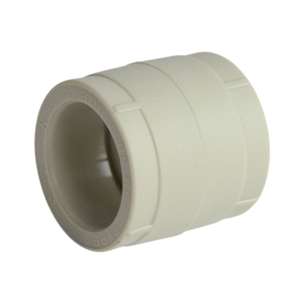 Муфта пряма поліпропіленова 25мм FORMUL